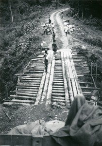 Bridge on the road from Oyem to Ndjole, in Gabon