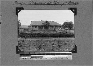 W. Daepp's residential building, Rungwe, Tanzania, 1929