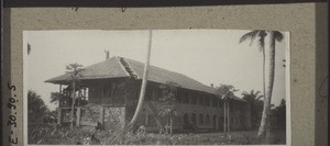 During the extension of the building