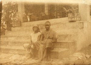 Emmanuel and wife, Nigeria, 1932