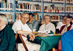 DMS's birthday Hellerup 1995. The photo shows include Peter Lodberg