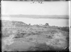 Savannah and surface water, Tanzania, ca.1893-1920