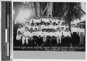 Catholic Boys Club, Waikiki, Honolulu, Hawaii, 1933