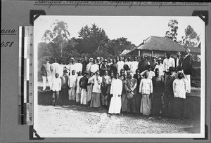 Members of a church conference, Rungwe, Tanzania, 1913