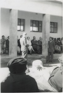 Inauguration of the Massitissi Grammar school, on December 6th, 1955