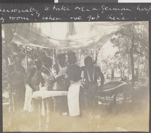 German hospital, Cabo Delgado, Mozambique, April-July 1918