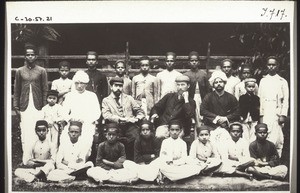 Schoolboys in Mudabidri. (Karkala