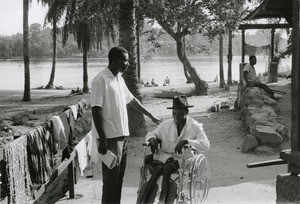 In the Schweitzer hospital, in Lambarene, Gabon