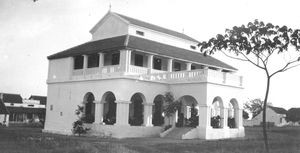 Danish Mission Hospital, Tirukoilur, Arcot, South India. Accomodation for Staff Nurses