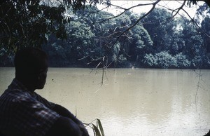 Man by the Mbam river, Centre Region, Cameroon, 1953-1968