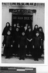 Maryknoll Sisters with Chinese Postulants at Meixien, China