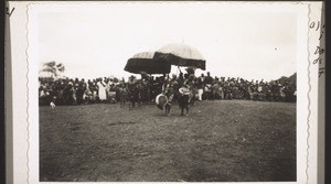 Childrens' Sunday in Agogo in 1932. The King's arrival