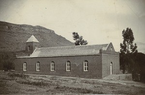 Morija old church, in 1904