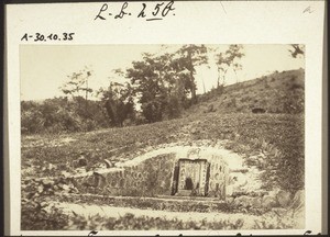 Field deity in the form of a grave, protecting the fields and all the inhabitants around