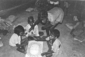 Siloam, Tirukoilur. Fra ALCs Skoleprojekt i Tamil Nadu, Sydindien, 1990