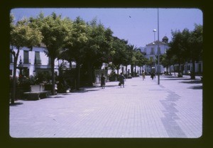 city street and buildings