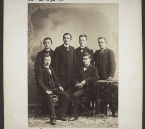 Lehrerdiener 1897/98 (mit Lehrer)