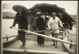 The crew of the boat with which we went to Swatau