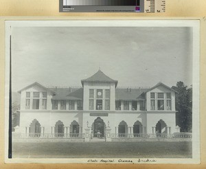 Sham Singh Hospital, Chamba, India, ca.1900