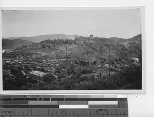 Dr. Sun Yat-Sen's memorial at Wuzhou, China, 1935