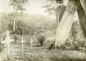 Missionary cemetery in Talagouga, Gabon