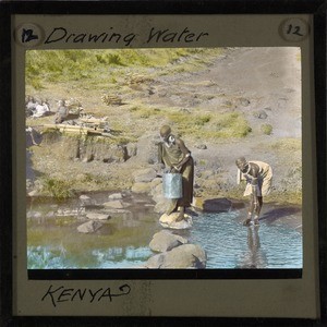 Two Women Drawing Water, Kenya, ca.1905-ca.1940