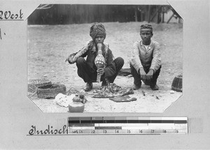 Indian snake-charmer, South Africa