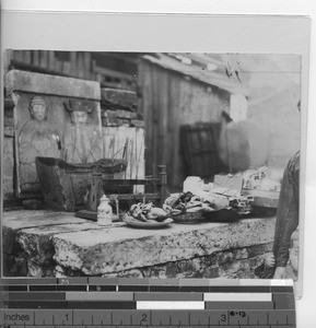 A shrine at Pingnan, China, 1930