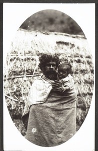 Indian aborigines. Todas on the Nilgiris. 'The oldest and the youngest man in the village