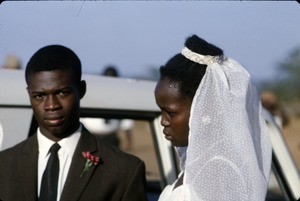 Bride and groom, Ngaoundéré, Adamaoua, Cameroon, 1953-1968