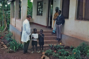 Missionaries in different countries/Global Mission - Asia and Africa. The Missionary Doctor, Fr