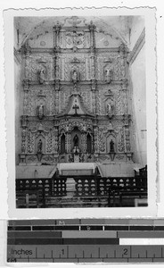 Interior of church at Peto, Yucatan, Mexico, ca. 1948