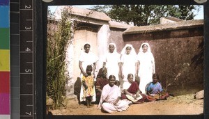 Hospital staff, south India, 1924