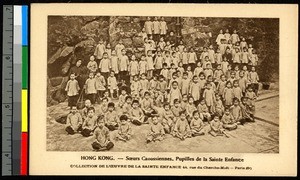 Mission children, Honk Kong, China, ca.1920-1940