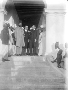 Arcot, South India. Placing of the foundation stone to Tirukoilur Hospital, February 1911