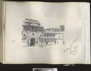 Main Court, Chomun, India, ca.1901