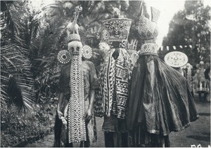 Djougou dancers, in Cameroon