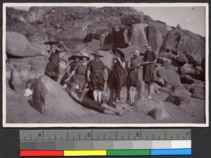 Bathing group at Hai Mng, Guangdong, China, ca.1919-1922