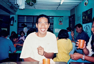 Students of The Principal High School in Manila, the Philippines