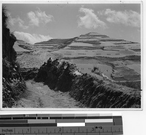 Mountains near Lanzhou, China