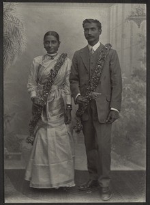 Modern Tamil married couple