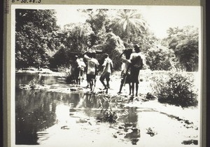 Crossing a river