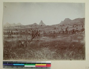 Various mountain formations in Bara, Madagascar