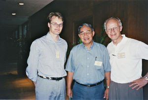 International Mekong Consultation, Bangkok, June 2002. The Danmission delegation. From left to