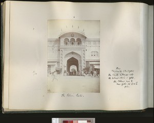 Palace Gate, Jaipur, India, ca.1901