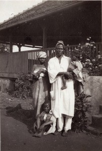 Christian family in Cameroon