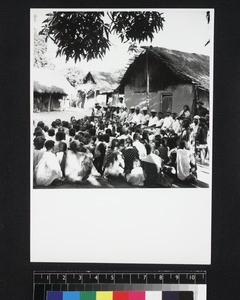 Traditional wedding celebration, Ambohibary, Antananarivo, Madagascar, 1957
