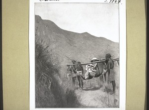 Mrs Ritter-Hoch's journey up onto Kudremukh. (The hill station near Mangalore)