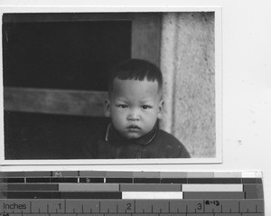 A Sancian boy at Guangdong, China, 1938