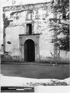 Entrance to church at San Juan Peyotan, Mexico, 1944